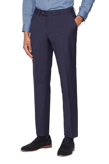 Tailored Suit Trousers in Dark Blue - Image 4