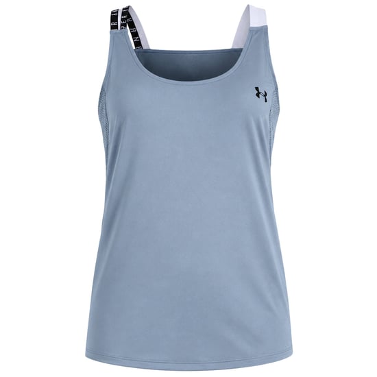 Under Armour HeatGear Double Strap Womens Blue Vest - Image 1