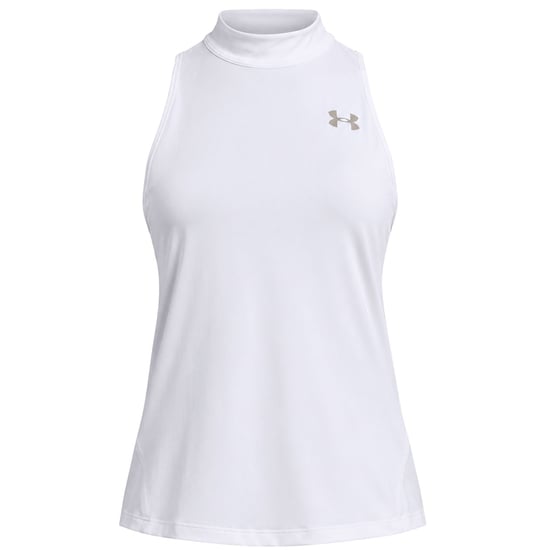 Under Armour Run Mesh Racer Womens White Vest - Image 1