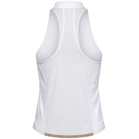 Under Armour Run Mesh Racer Womens White Vest - Image 2