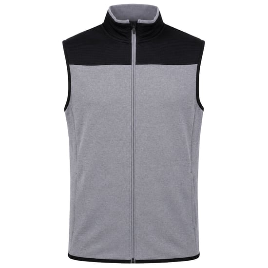 Under Armour Fleece Mens Grey Golf Vest - Image 1