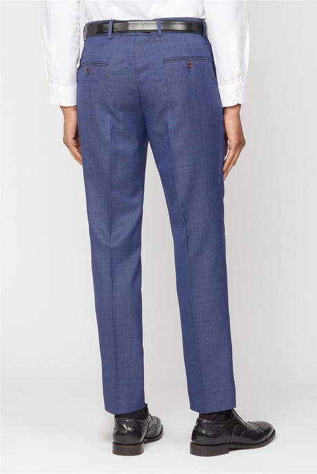 Tailored Suit Trousers in Blue - Image 2