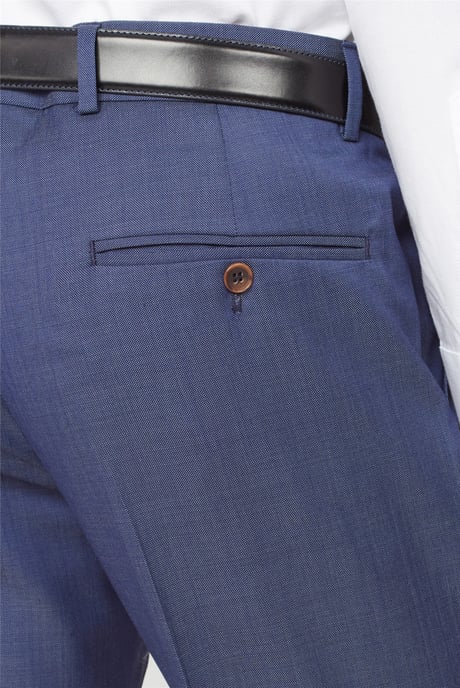Tailored Suit Trousers in Blue - Image 3