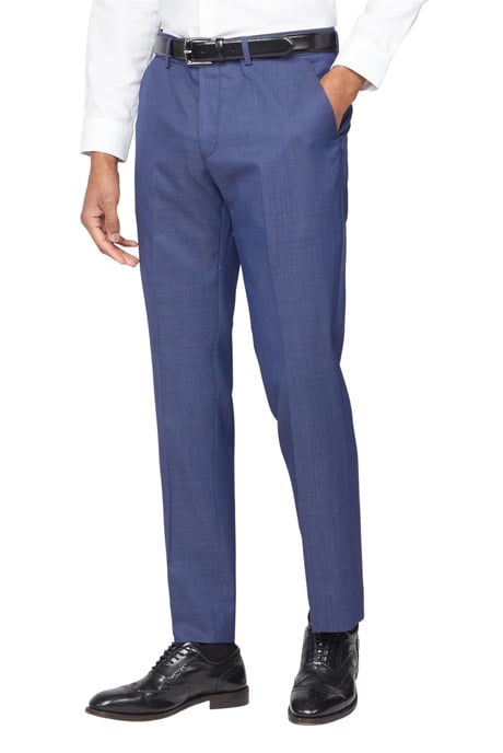Tailored Suit Trousers in Blue - Image 4