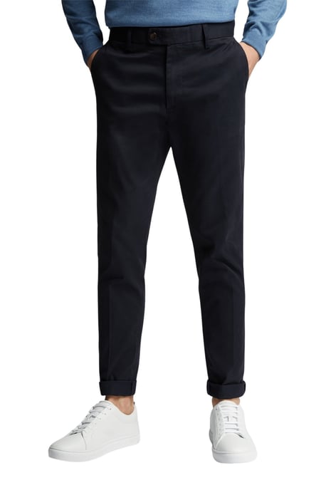 Tailored Suit Trousers in Navy - Image 4