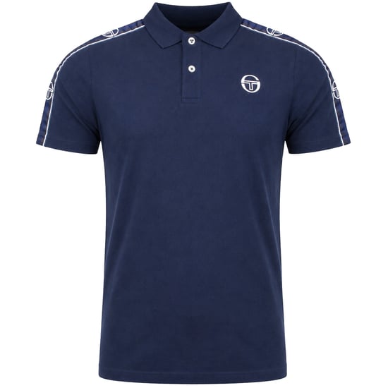 Sergio Tacchini Foely Mens Navy Polo Shirt - Image 1