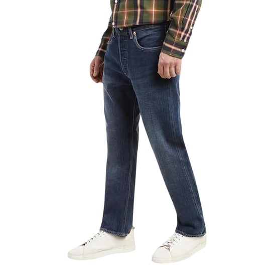 Levis Jongens 501 Original Rechte Jeans (Blauw) - Image 3