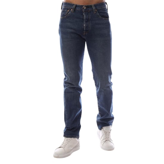 Levis Jongens 501 Original Rechte Jeans (Blauw) - Image 4