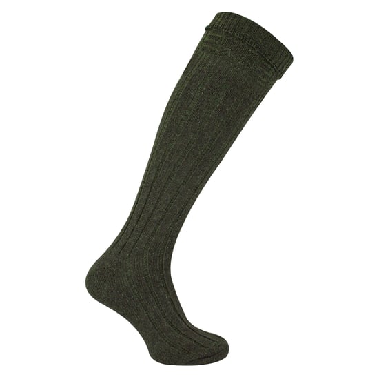 3-pack heren wollen kilt sokken | Knielang omgeslagen manchet warme lange sokken - Image 4