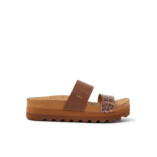 Reef Womens Cushion Vista Hi Brown/Leopard - Image 2