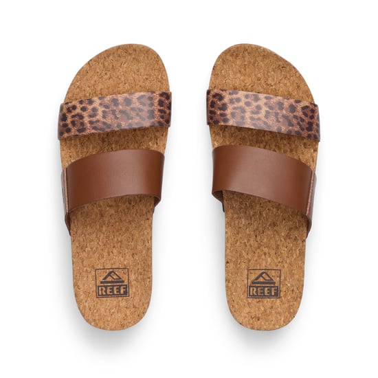 Reef Womens Cushion Vista Hi Brown/Leopard - Image 3