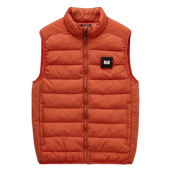 Weekend Offender Gewatteerd herenvest met Gacha-logo (Oranje) - Image 2
