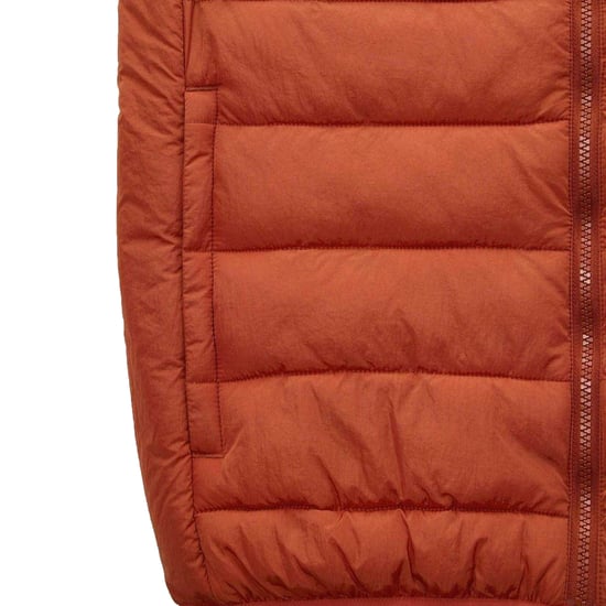 Weekend Offender Gewatteerd herenvest met Gacha-logo (Oranje) - Image 4