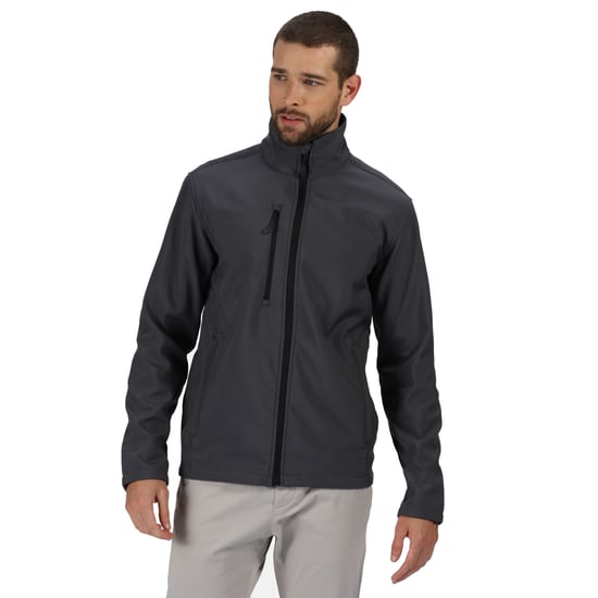 Regatta Professional Heren Eerlijk Gemaakt Gerecycled Soft Shell Jack (Zeehondgrijs) - Image 3