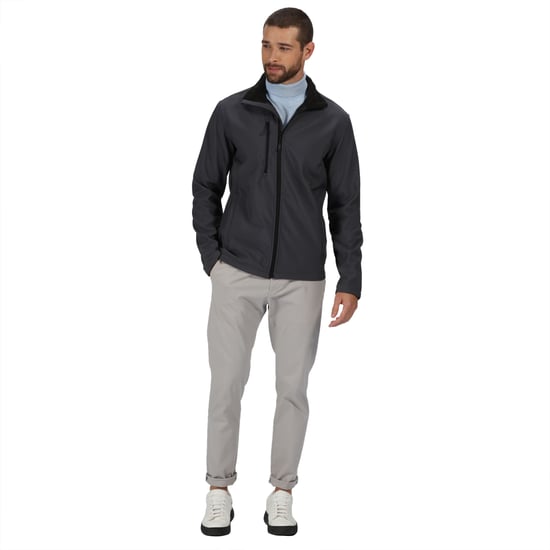 Regatta Professional Heren Eerlijk Gemaakt Gerecycled Soft Shell Jack (Zeehondgrijs) - Image 5