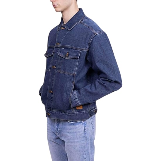 Timberland Herenjeansjas in effen kleur, reguliere pasvorm (Indigoblauw) - Image 3