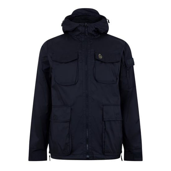 Luke 1977 Heren Curation Hoodie Soft Shell Jack (Donker Navy) - Image 1