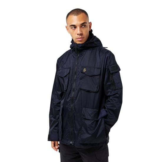 Luke 1977 Heren Curation Hoodie Soft Shell Jack (Donker Navy) - Image 3