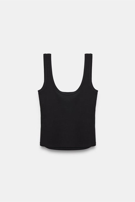 Slim Fit Sleeveless Jersey Cami Blouse - Image 5