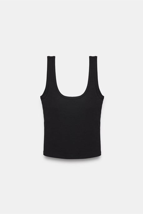 Slim Fit Sleeveless Jersey Cami Blouse - Image 6