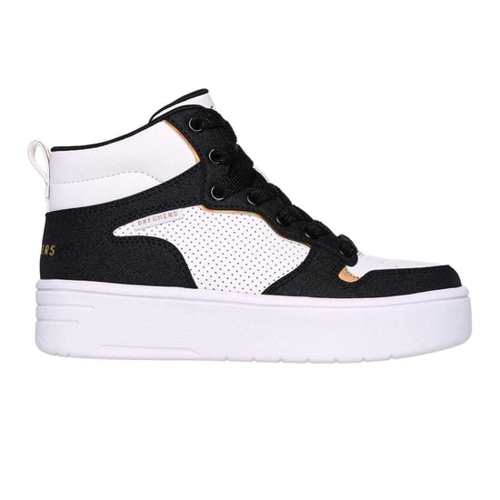 Skechers Hoge sneakers voor kinderen van Childrens/Kids Court (Wit, Zwart) - Image 1