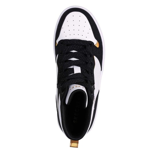 Skechers Hoge sneakers voor kinderen van Childrens/Kids Court (Wit, Zwart) - Image 3
