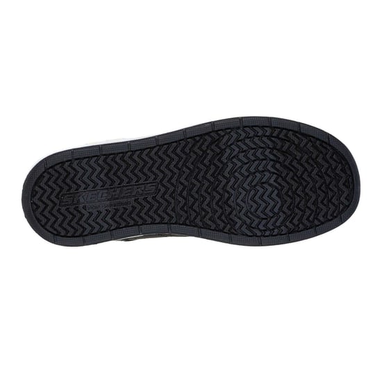 Skechers Kinderen Smith Street Hoogtop Sneakers (Zwart/Wit) - Image 4