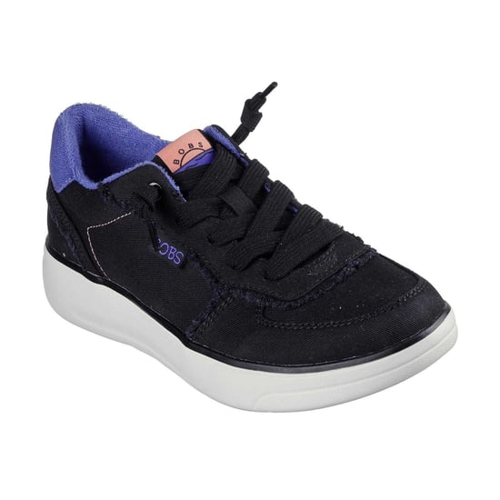 Skechers Dames Skipper Hi Canvas Sneakers (Zwart) - Image 2