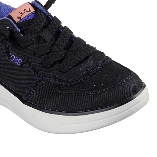 Skechers Dames Skipper Hi Canvas Sneakers (Zwart) - Image 3