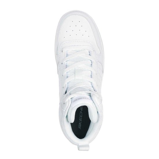 Skechers Kinder Smith Street Hoge Sneakers (Wit) - Image 3