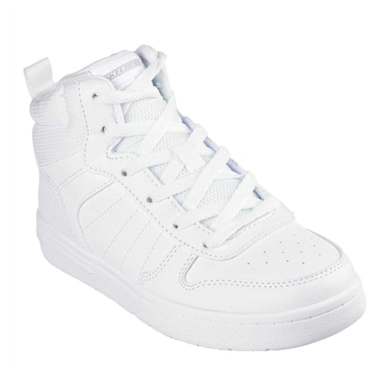 Skechers Kinder Smith Street Hoge Sneakers (Wit) - Image 5