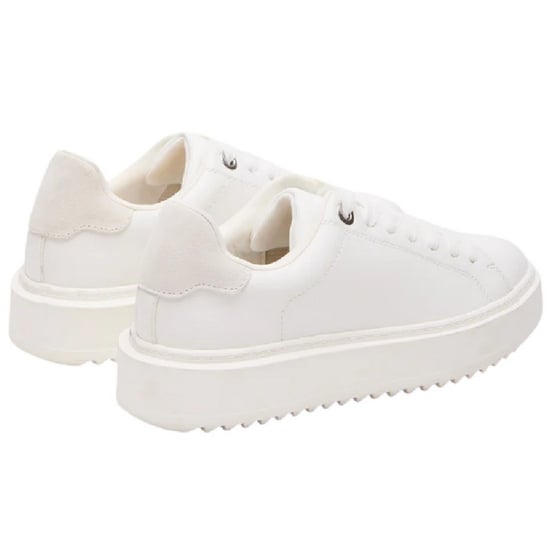 Steve Madden Womens/Ladies Catcher 2.0 Canvas Trainers (White) - Image 2