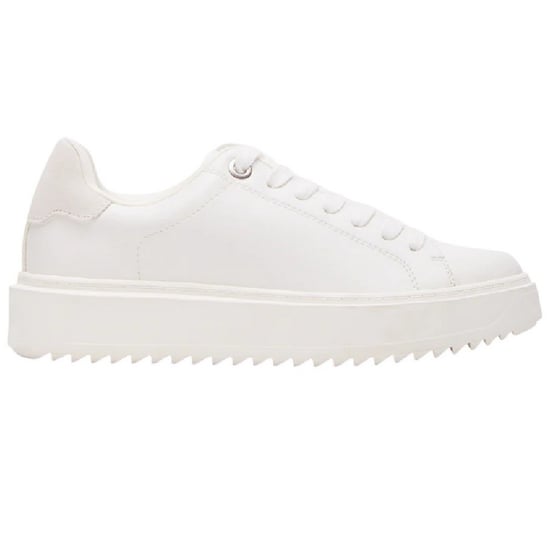 Steve Madden Womens/Ladies Catcher 2.0 Canvas Trainers (White) - Image 3