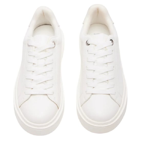 Steve Madden Womens/Ladies Catcher 2.0 Canvas Trainers (White) - Image 4