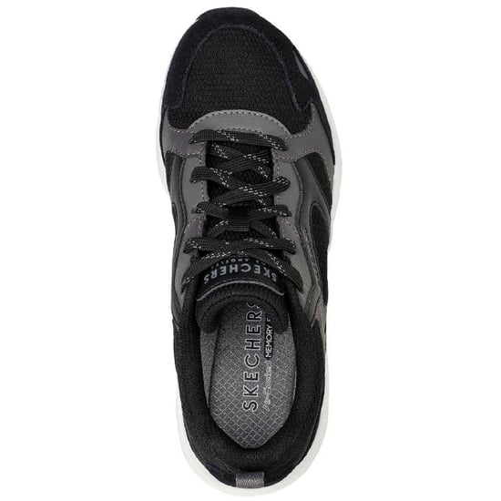 Skechers Uno-sneakers van suède voor dames (Zwart) - Image 4