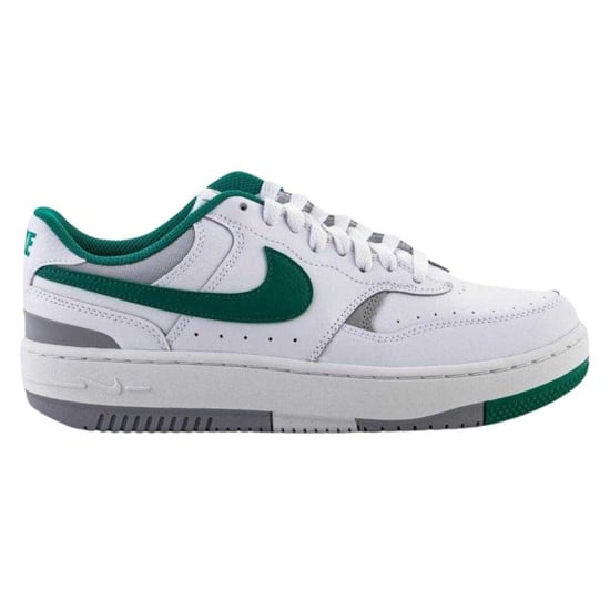 Nike Dames/Dames Gamma Force Leren Trainers (Wit/Grijs/Groen) - Image 1