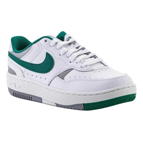 Nike Dames/Dames Gamma Force Leren Trainers (Wit/Grijs/Groen) - Image 3