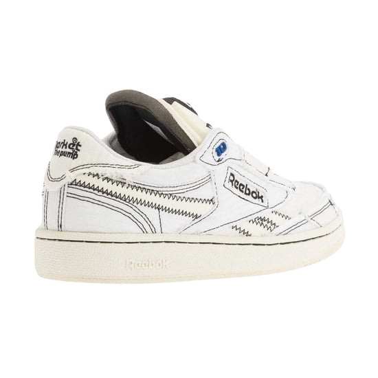 Reebok Heren Club C 85 Sportschoenen (Wit, Zwart) - Image 2