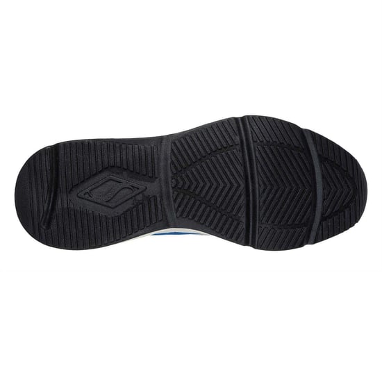 Skechers Herr Overlay Sneakers (Vit/Blå) - Image 4