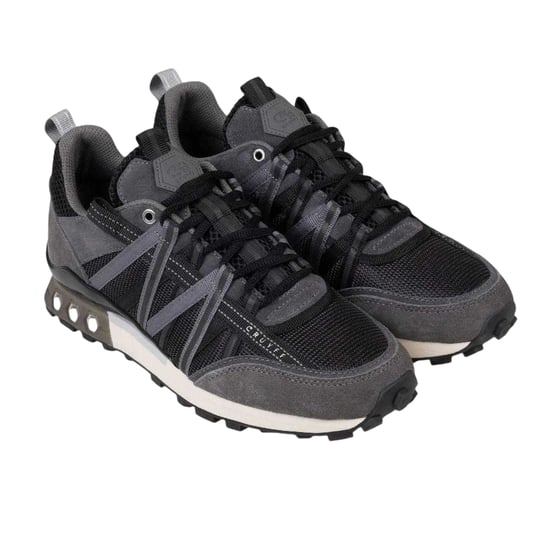 Cruyff Heren Suède Hex-Tech Sneakers (Zwart/Grijs) - Image 2