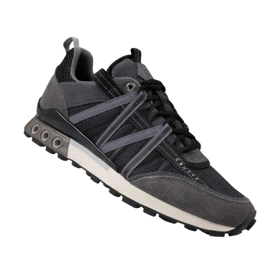 Cruyff Heren Suède Hex-Tech Sneakers (Zwart/Grijs) - Image 3