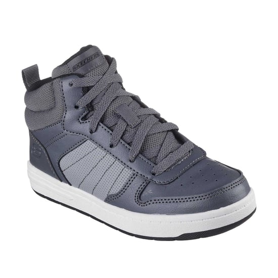 Skechers Kinderen Smith Street Hoge Sneakers (Grijs) - Image 5