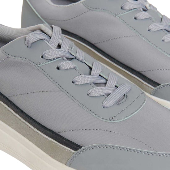 Threadbare Ariba-sportschoenen voor heren van textiel (Grijs) - Image 4