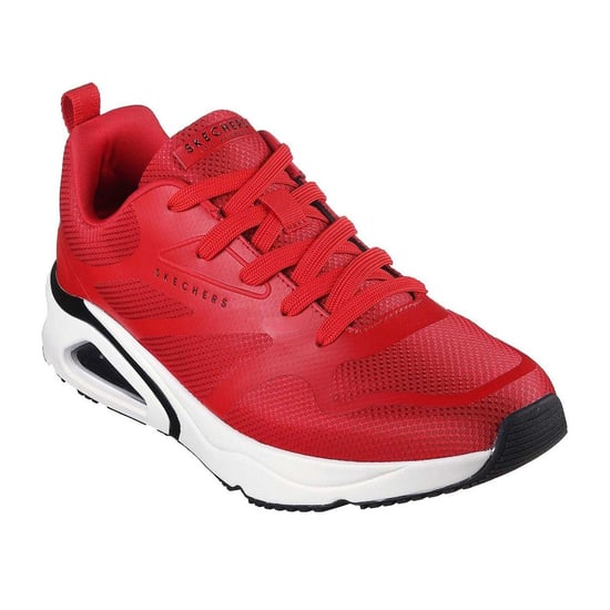 Skechers Herr Overlay Sneakers (Röd) - Image 5