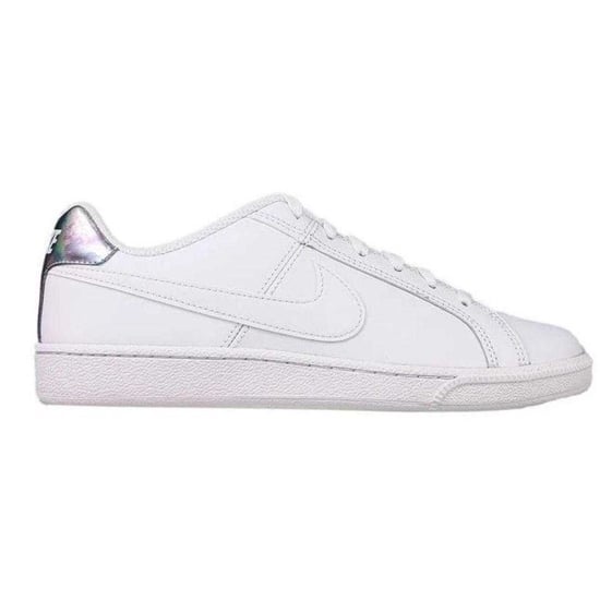 Nike Womens/Ladies Court Royale Leather Trainers (White/Silver) - Image 1