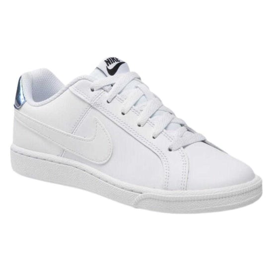 Nike Womens/Ladies Court Royale Leather Trainers (White/Silver) - Image 4