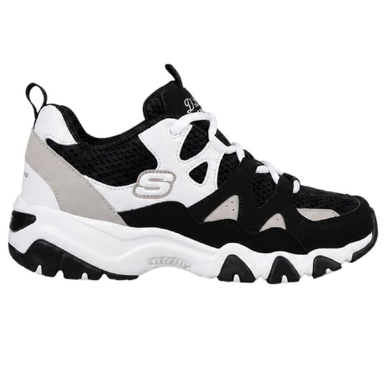 Skechers Barn DLites 2.0 Sneakers (Svart/Vit) - Image 1
