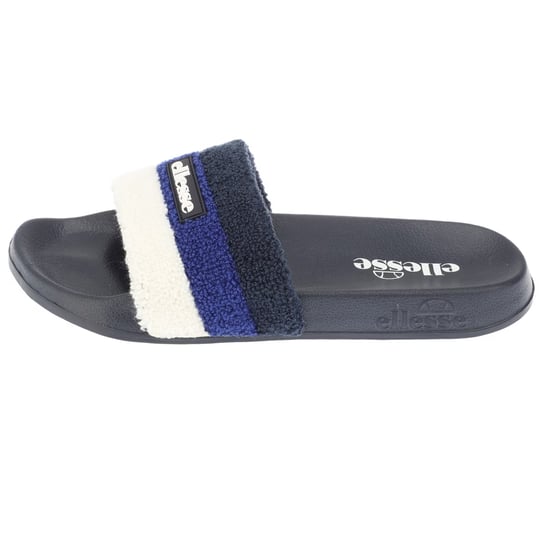 Ellesse Heren-slippers met open teen van badstof en drie strepen (NAVY/BLAUW) - Image 2