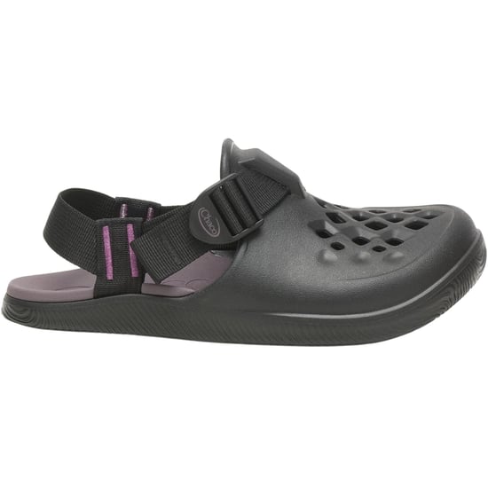 Chaco Unisex-klompen met strepen voor volwassenen (Zwart) - Image 1