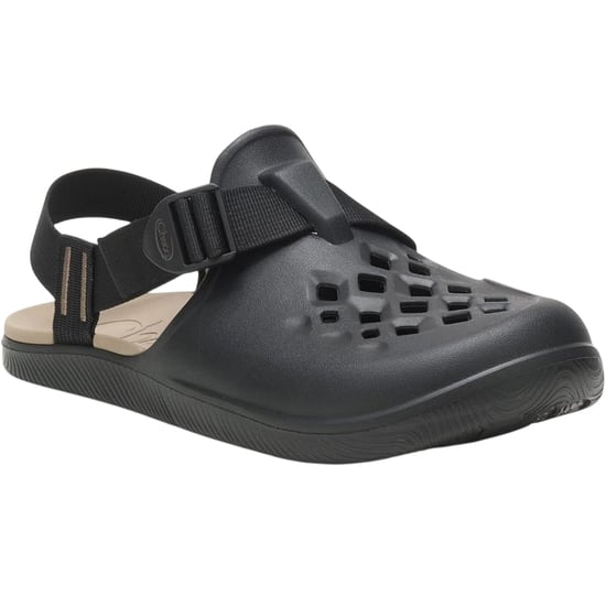 Chaco Unisex-klompen met strepen voor volwassenen (Zwart) - Image 3